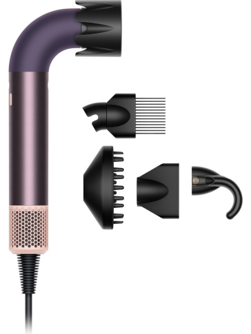 Dyson Supersonic r™ saç kurutma makinesi Kıvırcık+Bukleli (Jasper Plum)